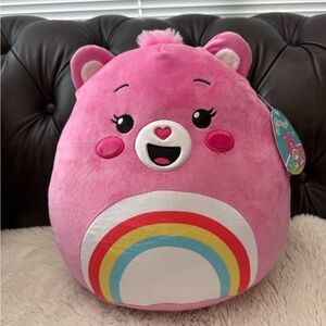 Care Bears Pink Rainbow Belly Plush